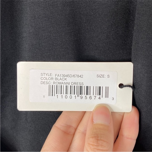 Rachel Pally Black Romanni Maxi Dress Small NWT - Picture 4 of 6